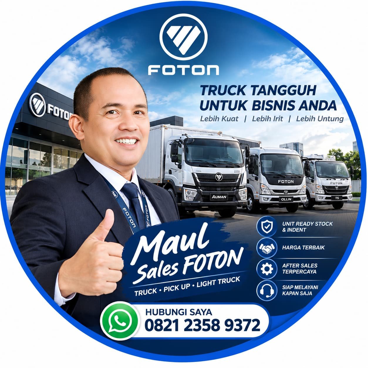 Maulana Maul Bantu - Sales Foton Jakarta